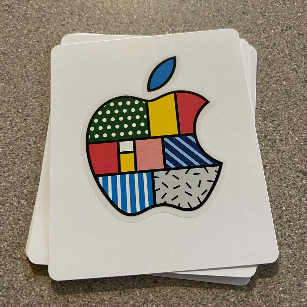 Multiple Apple Stickers - Picture 5 of 6